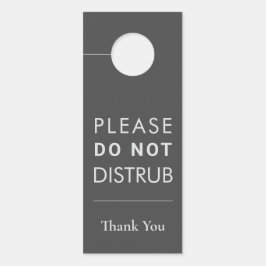 Aviso De Porta Crie seu próprio Não Perturbe - Placa de Porta Sus