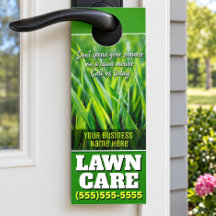 Cuidados De Lawn. Promocional personalizável