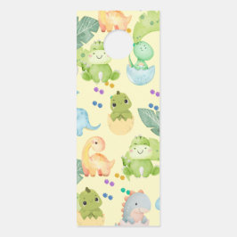 Aviso De Porta Cute Little Dino