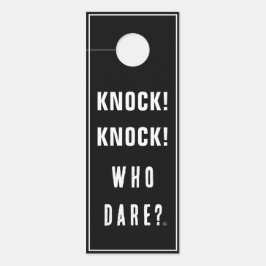 Aviso De Porta Decoração engraçada de Halloween para porta pendur
