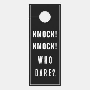 Aviso De Porta Decoração engraçada de Halloween para porta pendur