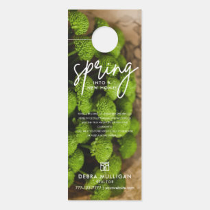 Aviso De Porta Deslocador de Porta do Realtor Personalizado - Mar