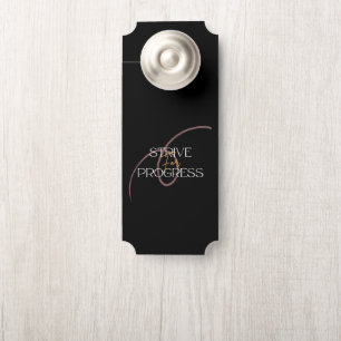 Aviso De Porta Deslocamento Da Porta Para Progresso