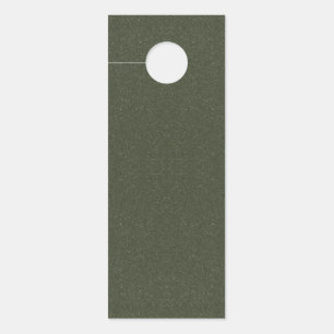 Aviso De Porta Dissipador de Porta Verde de Moss Texturizado - Pe