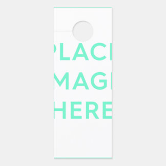 Aviso De Porta Doorhanger Standard Semi Gloss
