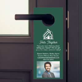 Aviso De Porta Empresa de Imóveis Verde Anunciação de Casa Corret