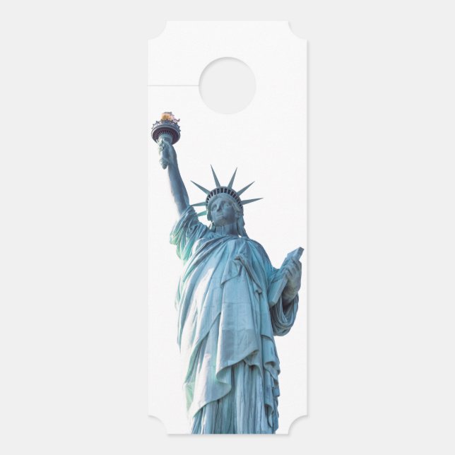 Aviso De Porta Estátua da liberdade (Frente)