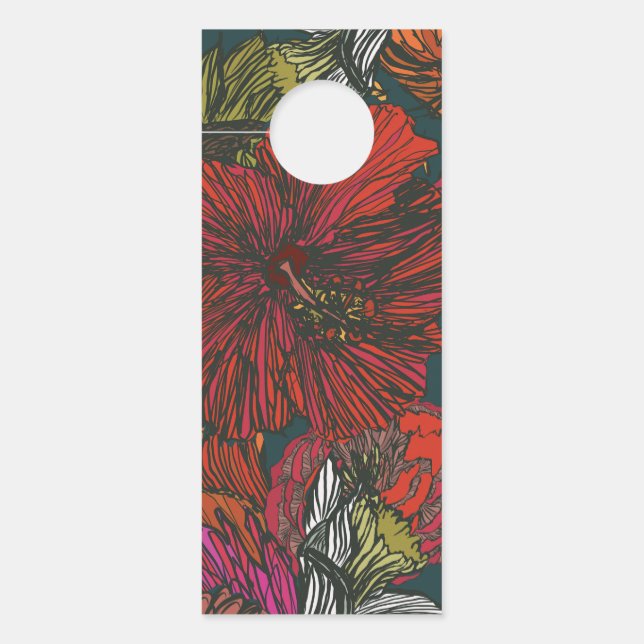 Aviso De Porta Flor Medley (Frente)