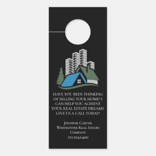 Aviso De Porta Fornecimentos de Cartões de visitas da Empresa Imo