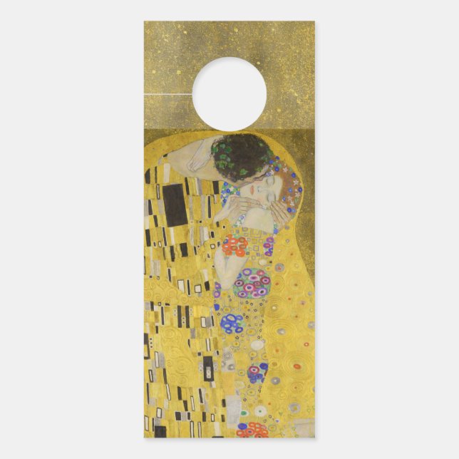 Aviso De Porta Gustav Klimt - The Biss (Frente)