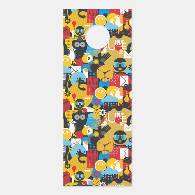 Aviso De Porta Hora de Verão (Frente)