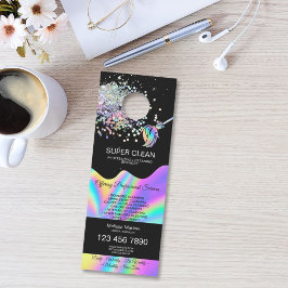 Aviso De Porta Housekeeping House Cleaning Maid Janitor