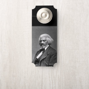 Aviso De Porta Ícones da História Negra: O Frederick Douglass mai