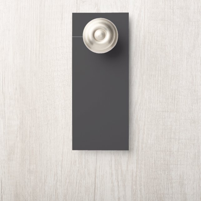 Aviso De Porta Imagem abstrata apresentando várias tonalidades de (Na maçaneta)
