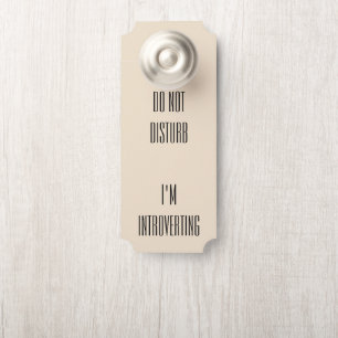 Aviso De Porta Introvertendo...