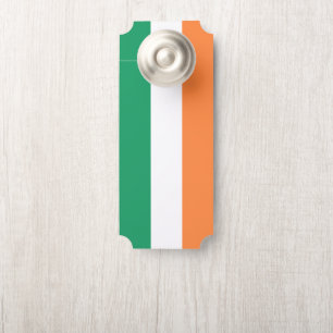 Aviso De Porta Irish National Flag, Irish Standard, Banner