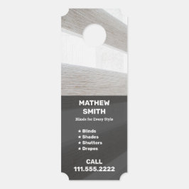 Aviso De Porta Janela Cega Um Lado