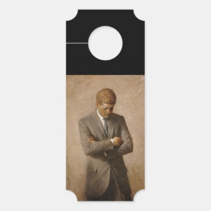 Aviso De Porta John Kennedy Presidente da Casa Branca dos EUA