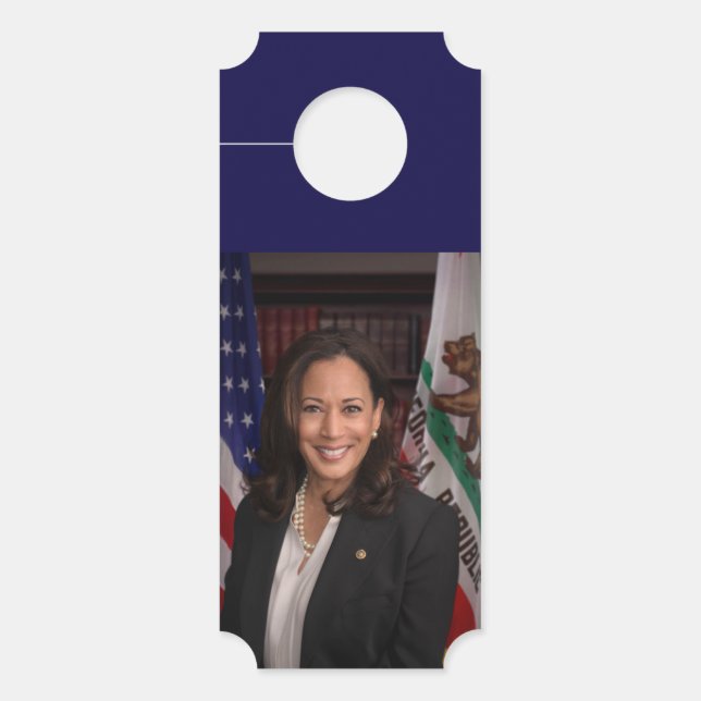 Aviso De Porta Kamala Harris Vice-Presidente dos EUA, Biden 2024 (Frente)