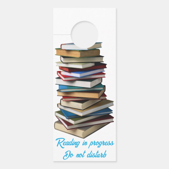 Aviso De Porta Leitura em andamento (Frente)