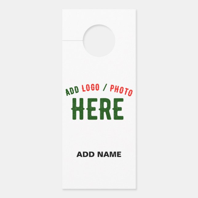 AVISO DE PORTA MARCA VERIFICADA PERSONALIZÁVEL MODERNA (Frente)