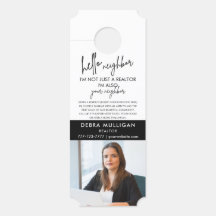 Marketing da porta do imóvel moderno