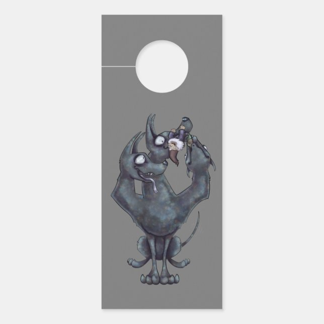 Aviso De Porta Mastigar Toy (Frente)
