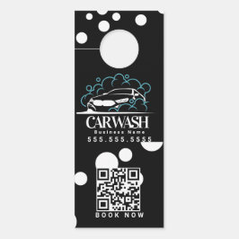 Aviso De Porta Mobile Car Wash Detailing C Door Hanger 