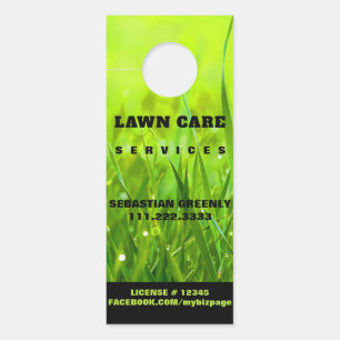 Aviso De Porta *~* Moderno Paisagismo com Grass Verdes