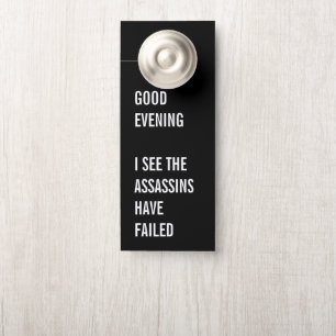 Aviso De Porta Morning Humor Morning and Noite Falhou por Assassi