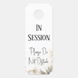 Aviso De Porta Na sessão Terapista do Office Door Sinal Hanger