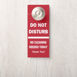 Aviso De Porta Não Incomodar a Sala do Hotel