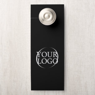 Aviso De Porta Nome da empresa Crie o texto da sua própria empres