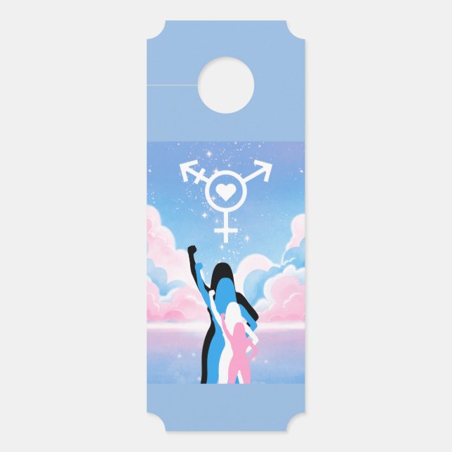 Aviso De Porta O Sinal Trans (Frente)