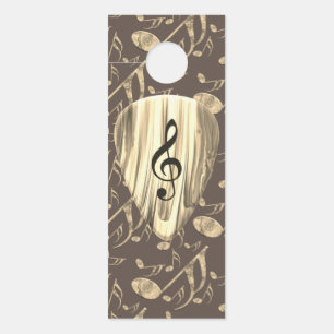 Aviso De Porta Ouro Plectron - design de Na moda para amantes de