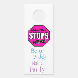 Aviso De Porta Parar o Assalto da Porta de Bullying