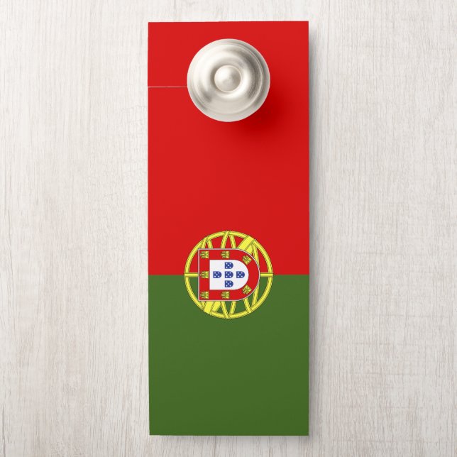 Aviso De Porta pavilhão de Portugal (Na maçaneta)