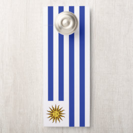 Aviso De Porta pavilhão Uruguai