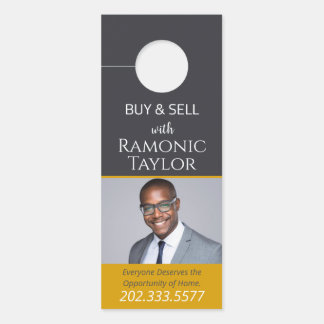 Aviso De Porta Perigo da Porta Imobiliária