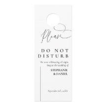 Perigo de Porta de Casamento Personalizado