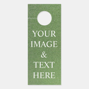 Aviso De Porta Personalizado com Sua Própria Foto & Texto