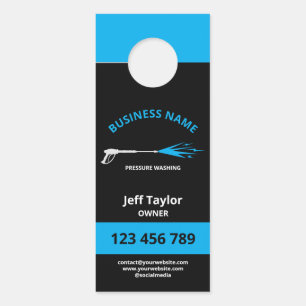 Aviso De Porta Potência de lavagem da pressão profissional