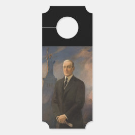 Aviso De Porta Presidente americano Woodrow Wilson & Liberdade
