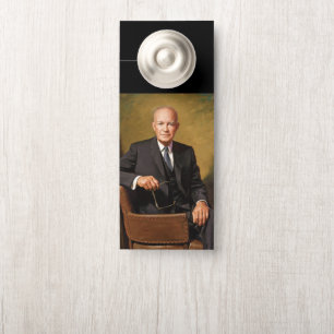 Aviso De Porta Retrato do Presidente Americano Dwight Eisenhower