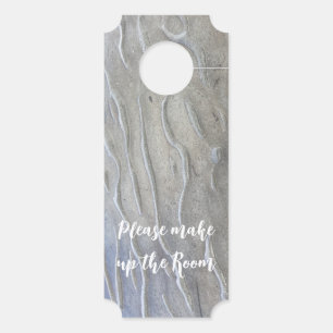 Aviso De Porta Sandy Beach Door Hanger