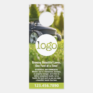Aviso De Porta Serviços de lavanderia - Remoção, Emissão, Logotip