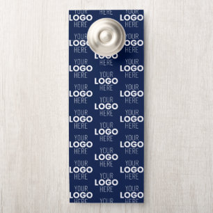 Aviso De Porta Seu padrão de repetição de logotipo ou imagem Az