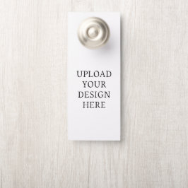 Aviso De Porta Seu Upload de Design
