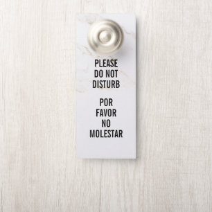 Aviso De Porta Sinal de Não Perturbe para Porta