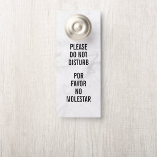 Aviso De Porta Sinal de Não Perturbe para Porta